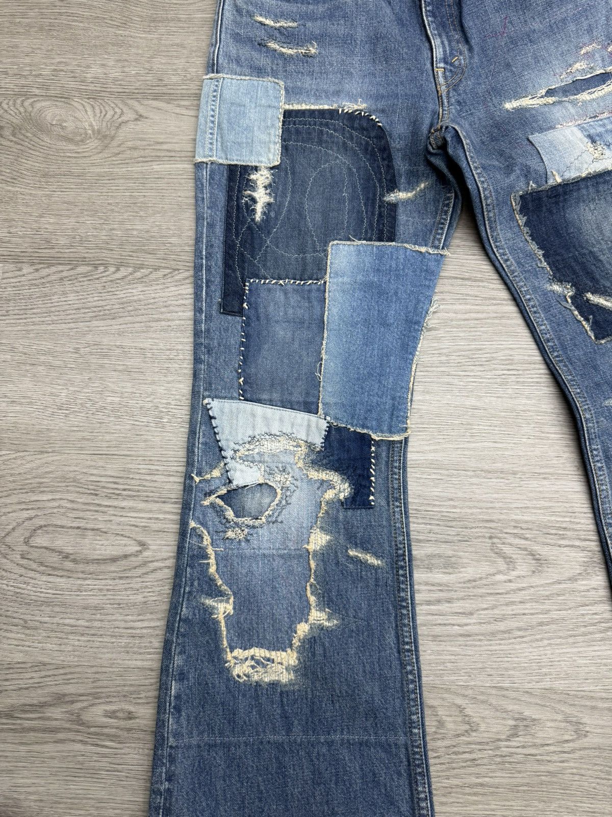 Kapital Kapital crazy dixie flared jeans Size US 30 / EU 46 - 3 Thumbnail