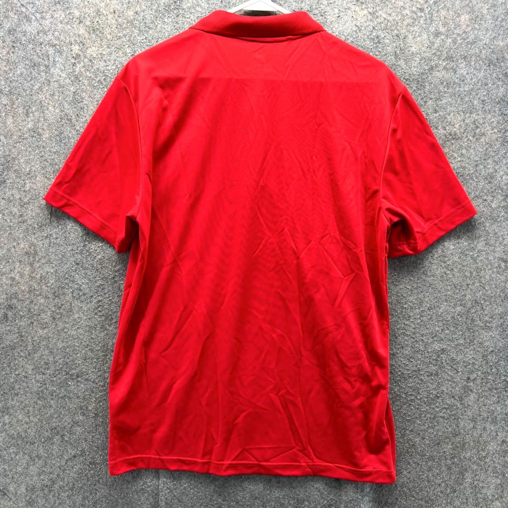 Adidas Adidas Polo Shirt Mens Medium Red Primegreen Preppy Trefoil Golf Knit Shirt Size US M / EU 48-50 / 2 - 2 Thumbnail