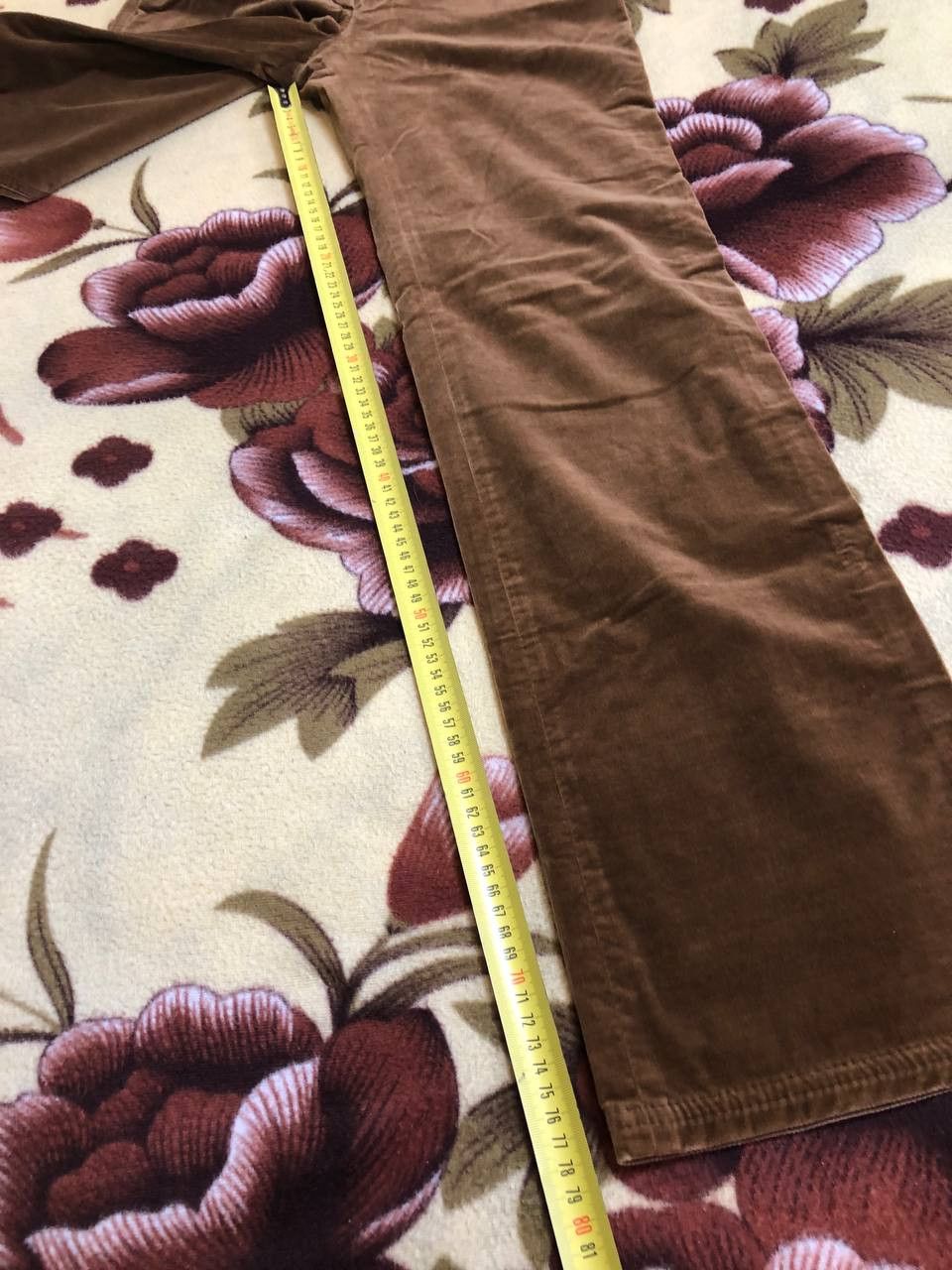 Dolce & Gabbana Dolce & Gabbana Vintage Brown Runway Velvet Bootcut Pants Size 26" / US 2 / IT 38 - 7 Thumbnail