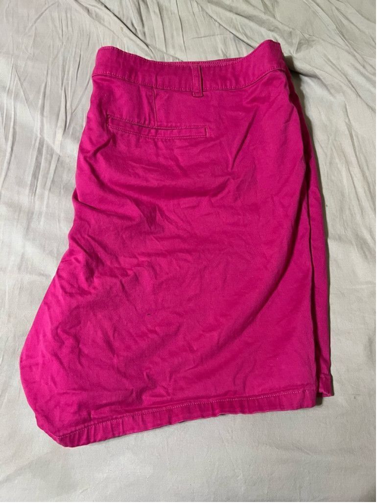 Top Of The World Women's St John's Bay Shorts Size 24W Pink Size ONE SIZE - 4 Thumbnail
