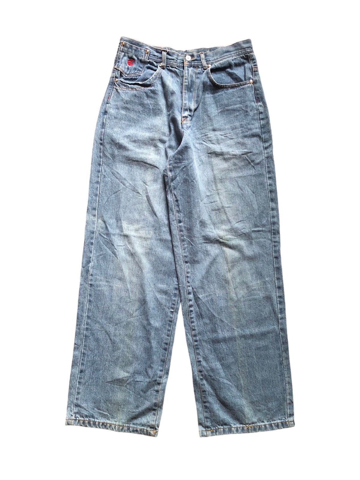 Rocawear Rocawear embroidery wide leg baggy jeans Size US 30 / EU 46 - 2 Thumbnail