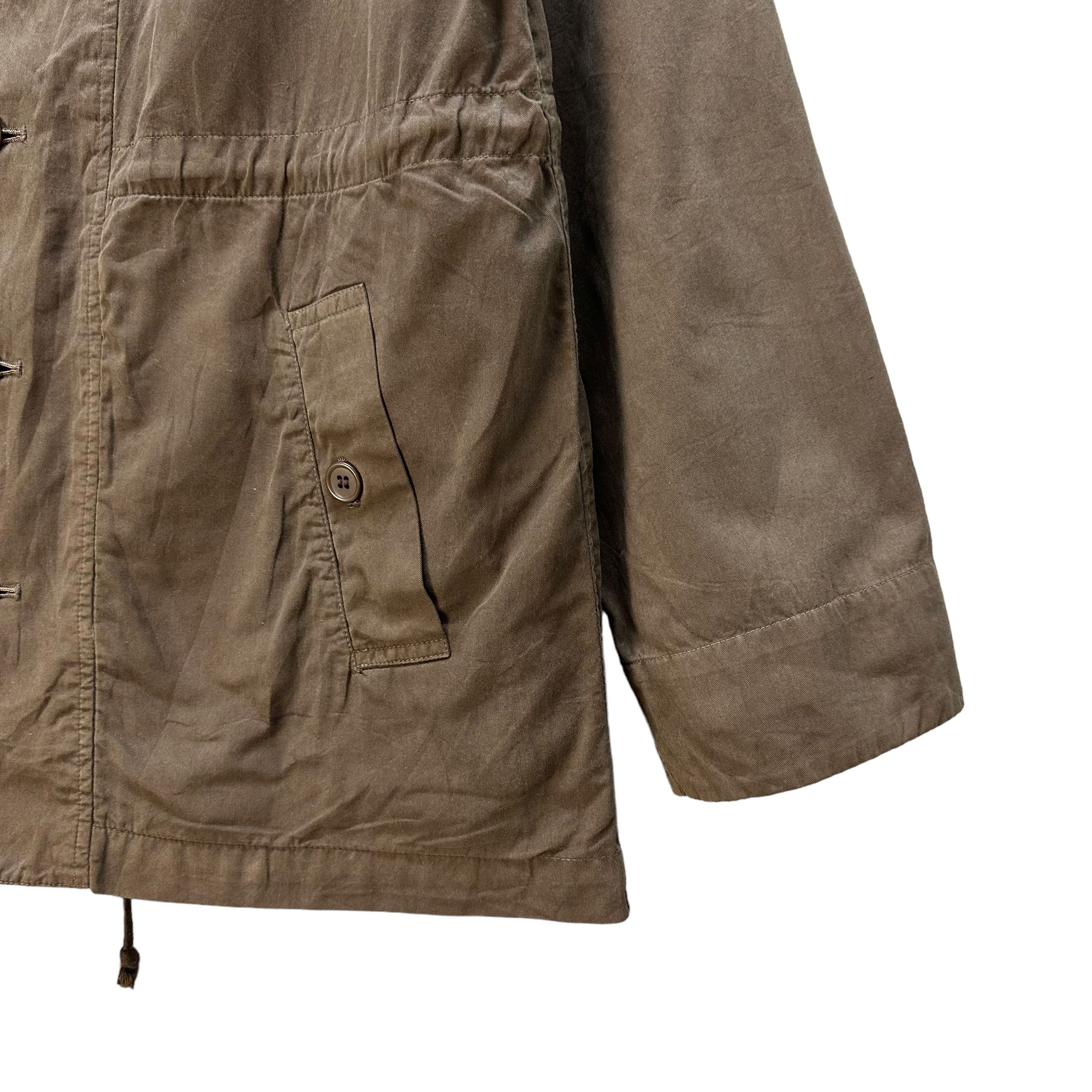 Issey Miyake PLANTATION BY ISSEY MIYAKE DOUBLE LAYER COAT JACKET #9027-49 Size US M / EU 48-50 / 2 - 5 Thumbnail