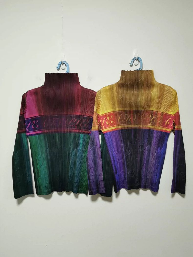Issey Miyake Issey Miyake size:3 Yellow-purple Meilun Minghong long-sle Size S / US 4 / IT 40 - 5 Thumbnail