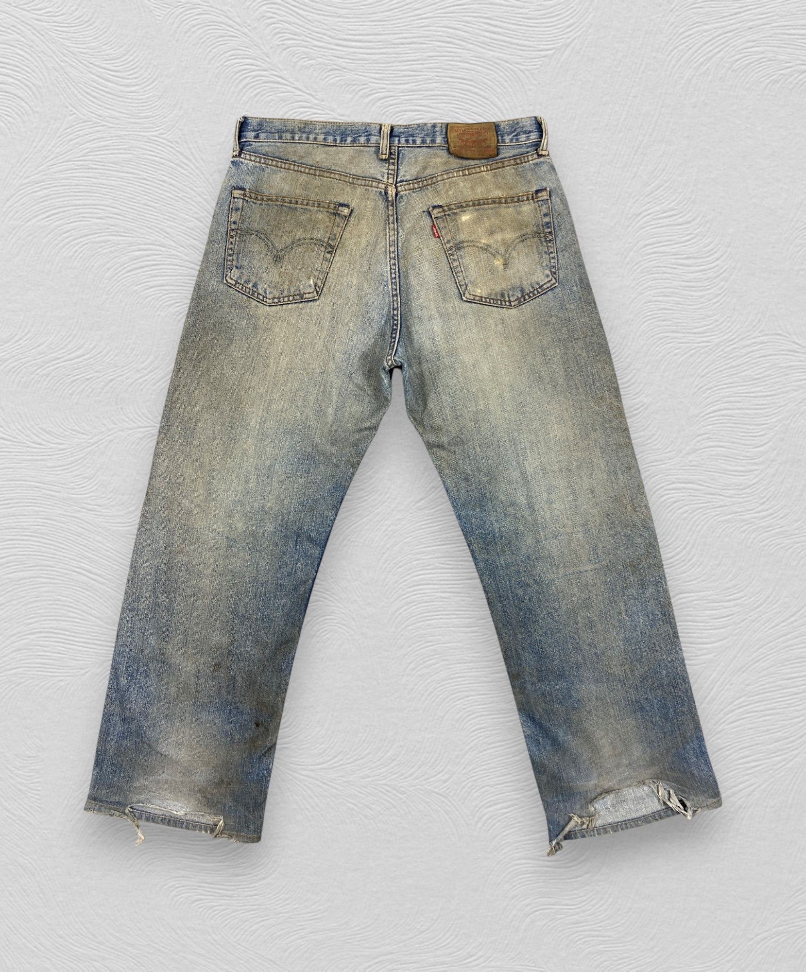 Levi's Dirty Blue Vintage Levi's 503 Jeans 34x27.5 Denim -SJ168 Size US 34 / EU 50 - 2 Thumbnail