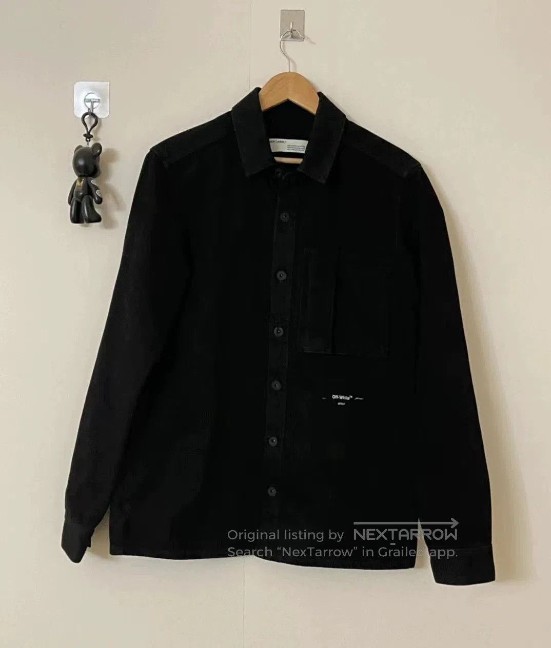 Saint Laurent Paris reflective black denim jacket for women. Size XXS / US 00 / IT 34 - 2 Thumbnail