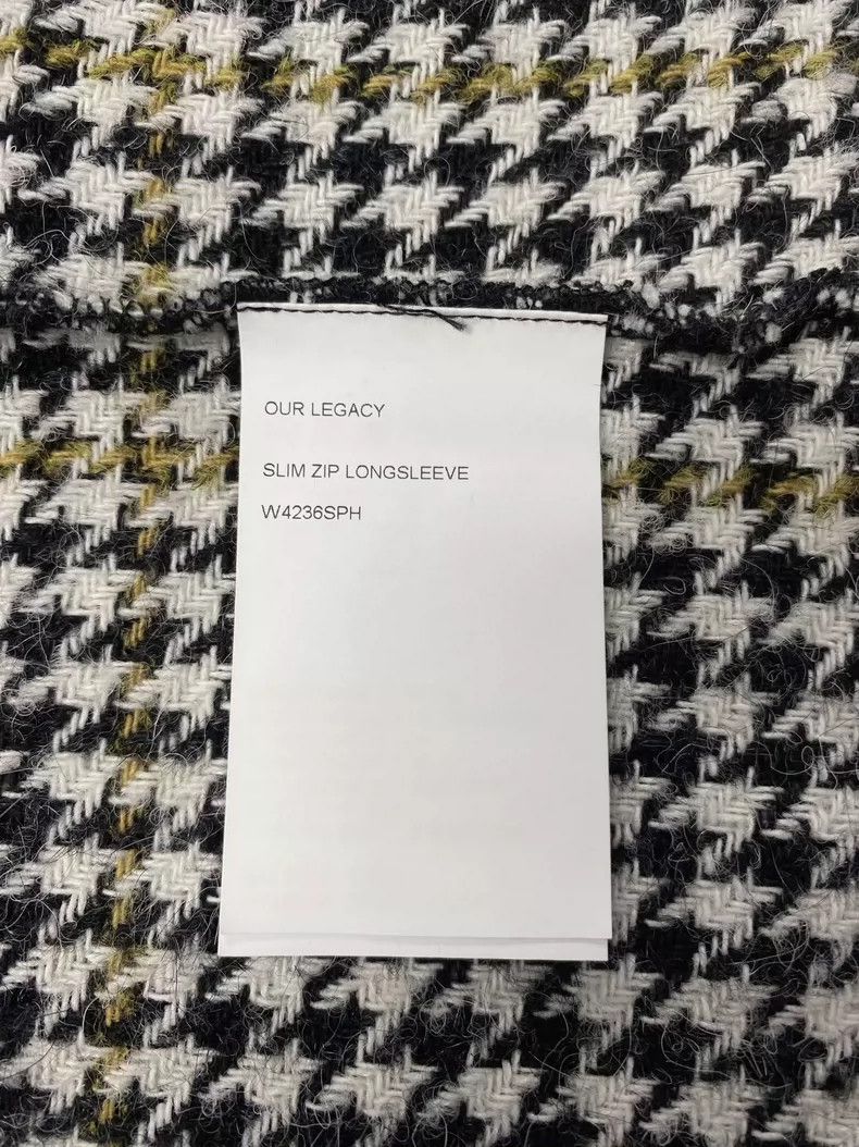 Our Legacy Our Legacy size36 Grid zipper jacket Size M / US 6-8 / IT 42-44 - 9 Thumbnail