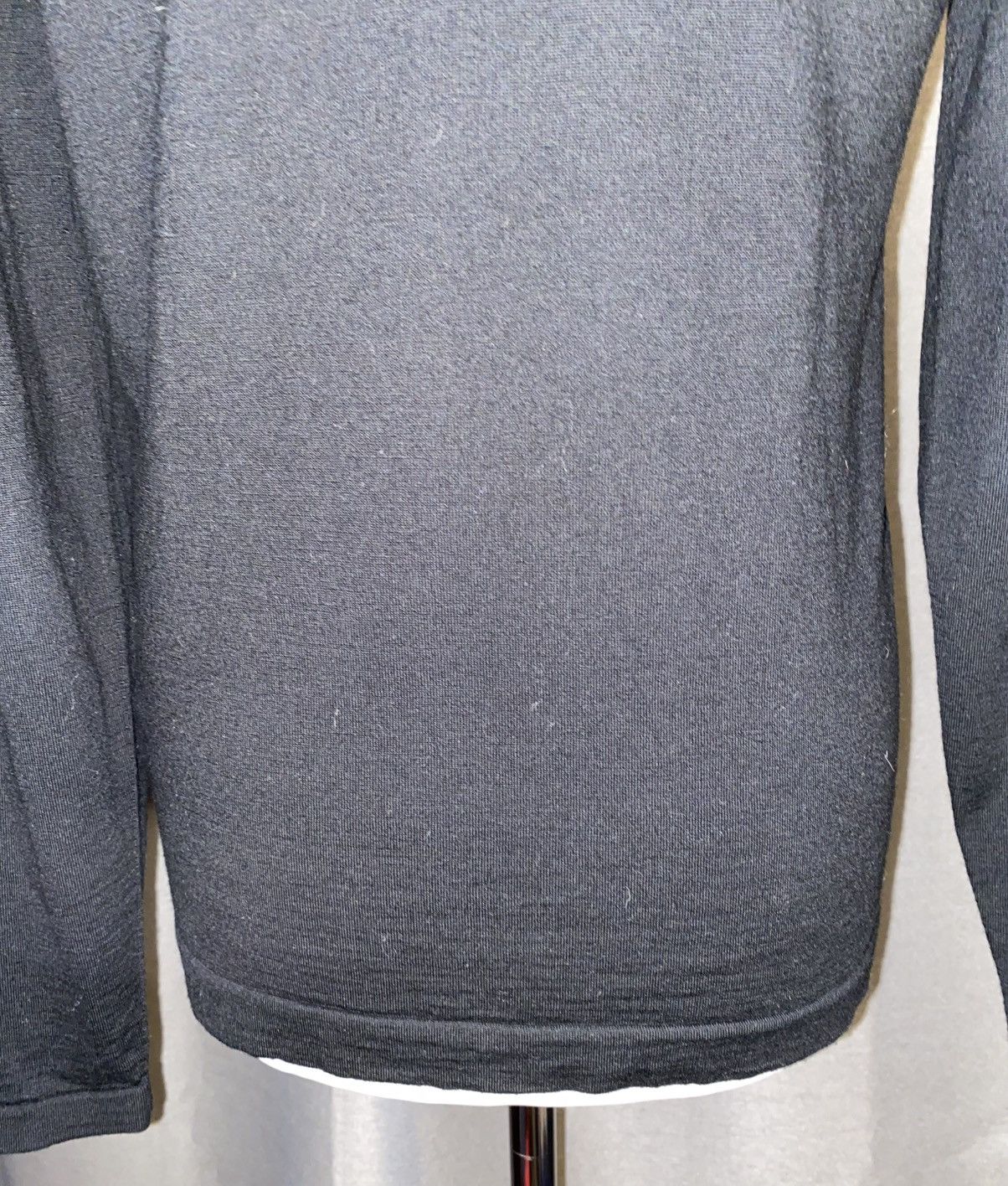 Burberry Burberry - Long Sleeve Polo Shirt - Black - Small Size US S / EU 44-46 / 1 - 9 Thumbnail