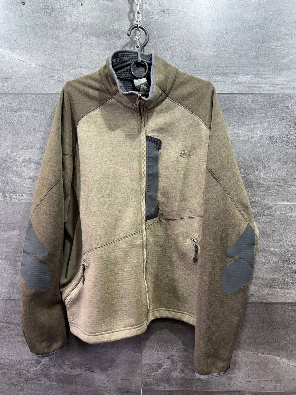 Other Vintage 2000s Nike ACG Asymmetry thermal Rare Jacket Size US XL / EU 56 / 4 - 1 Thumbnail