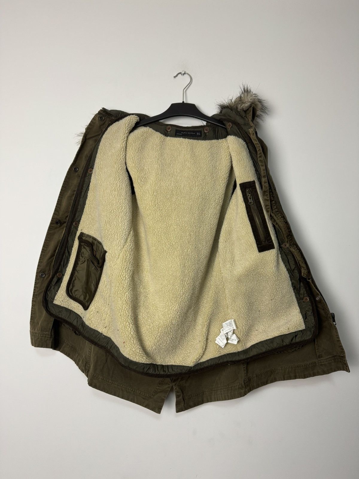 Vintage Vintage Archive Parka with Faux Fur Hood Japanese Style Size S / US 4 / IT 40 - 11 Thumbnail