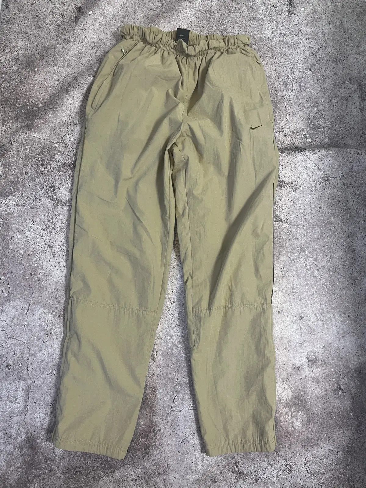Nike Nike Vintage Beige Medium Swoosh Pants Size US 30 / EU 46 - 1 Thumbnail