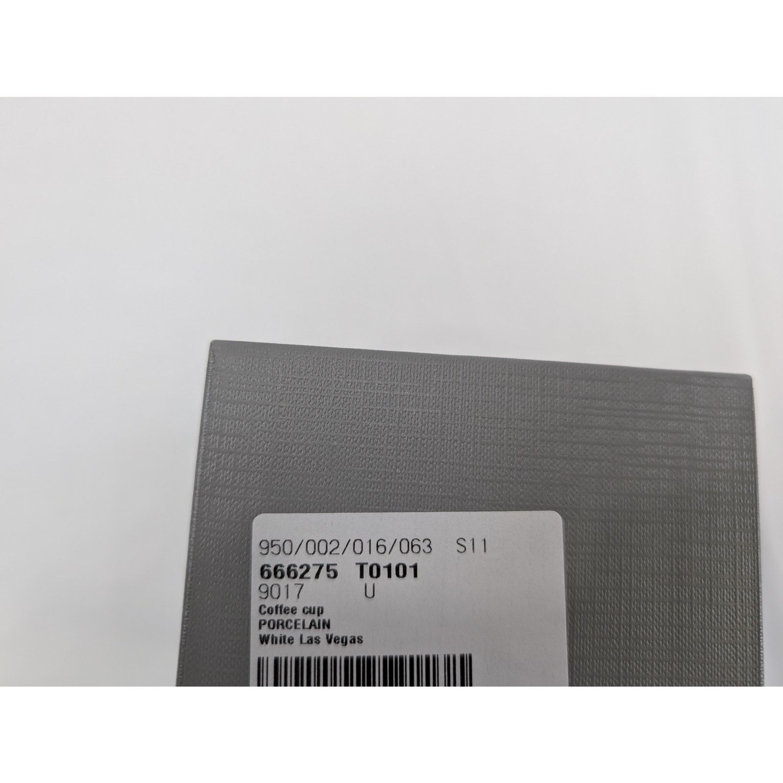 Balenciaga o1rshd1 Size: OS / Las Vegas Porcelain Coffee Cup in White Size ONE SIZE - 9 Thumbnail
