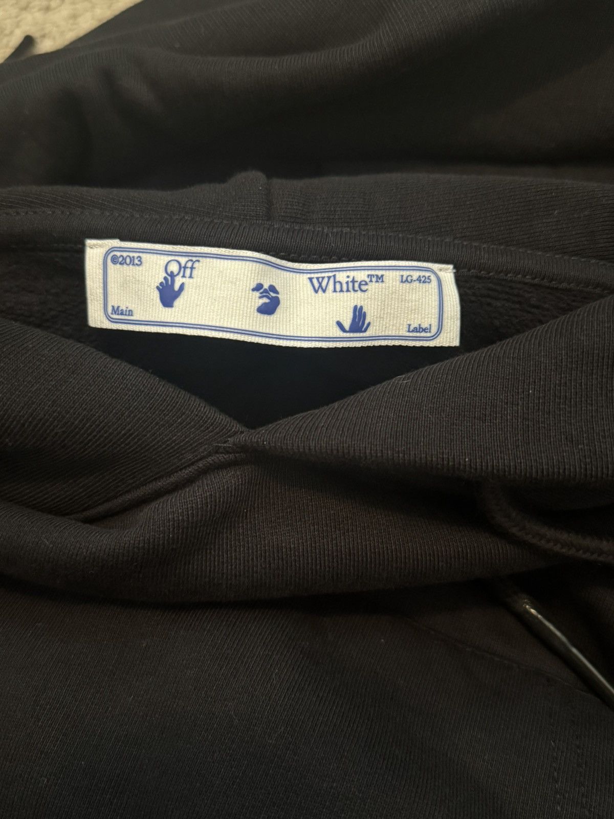 Off-White Off-White Acrylic Arrow Hoodie Size US XS / EU 42 / 0 - 5 Thumbnail
