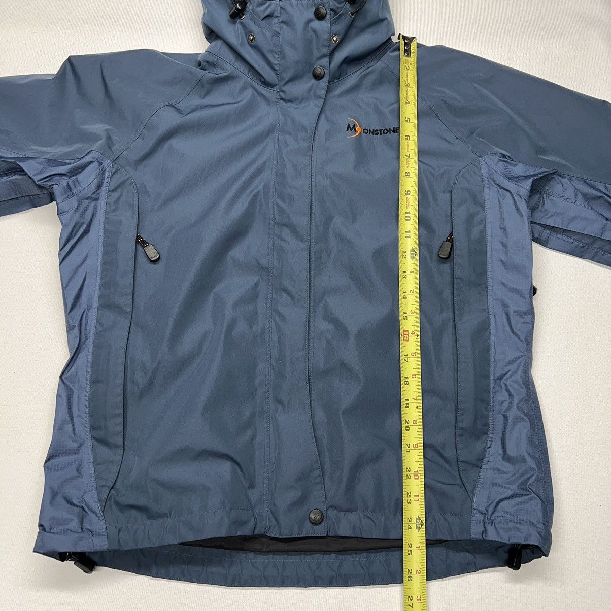 Other Moonstone Gore-Tex Jacket Blue Shell Full Zip Rain Coat Y2K Size M / US 6-8 / IT 42-44 - 22 Thumbnail