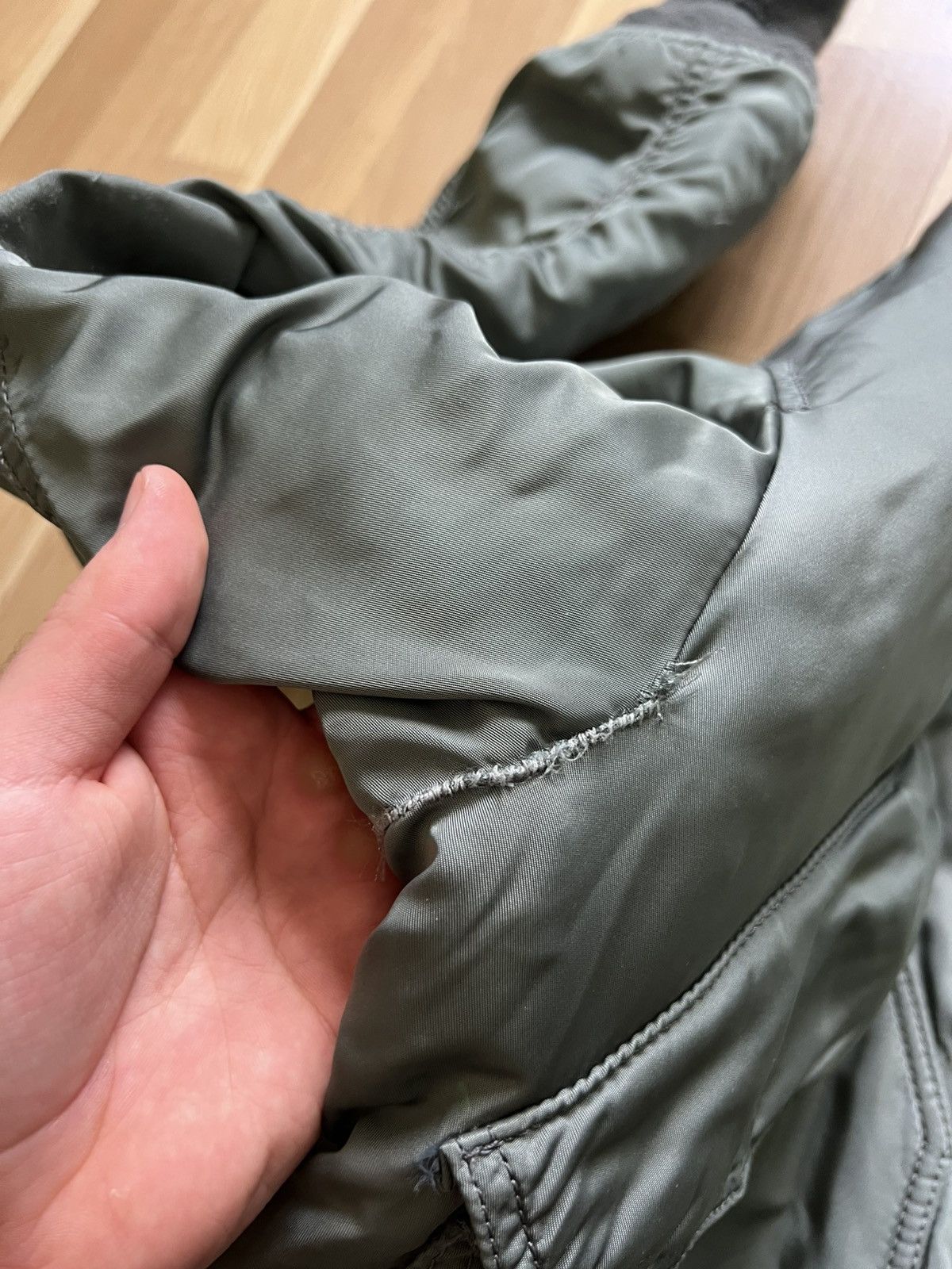Alpha Industries Vintage Alpha Industries CWU 45/P Army Flight Bomber Jacket Size US M / EU 48-50 / 2 - 9 Thumbnail