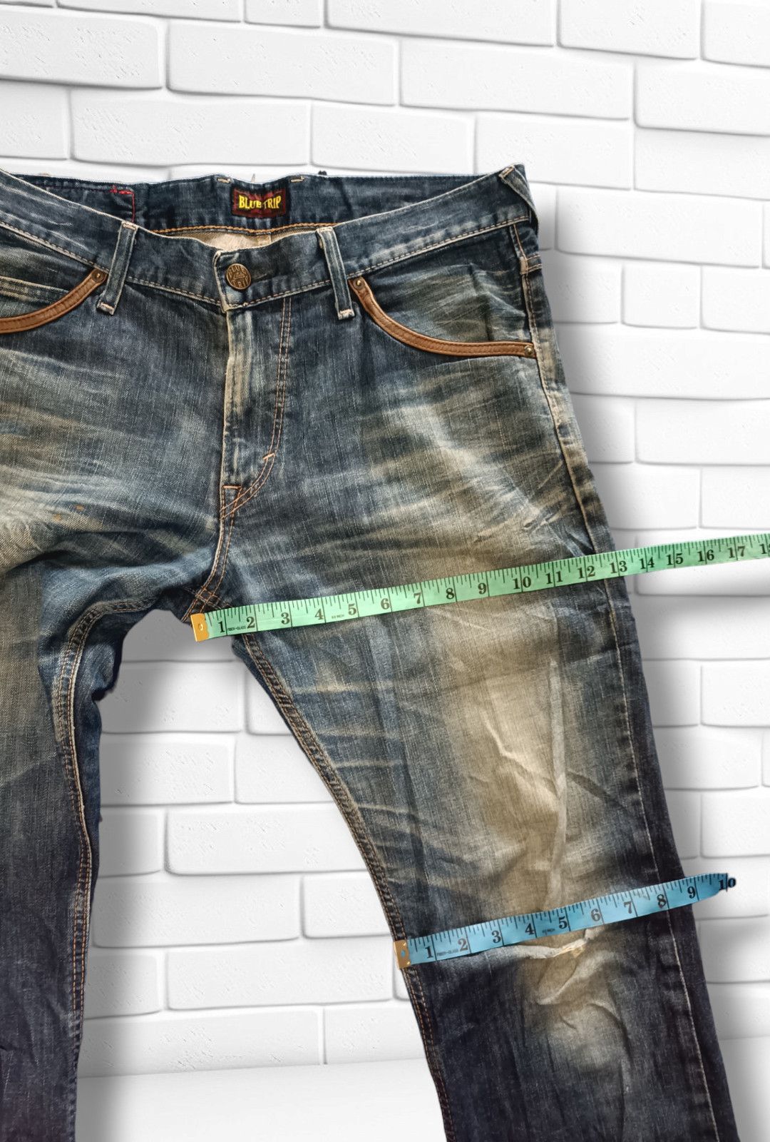 Edwin DISTRESSED EDWIN BLUETRIP & FADED. Size US 34 / EU 50 - 4 Thumbnail