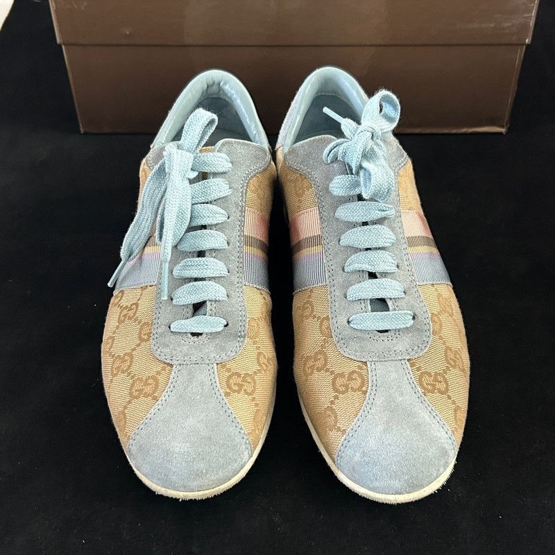 Gucci Gucci Color Block Logo Casual Sneakers -2508 Size US 6.5 / EU 39-40 - 2 Thumbnail