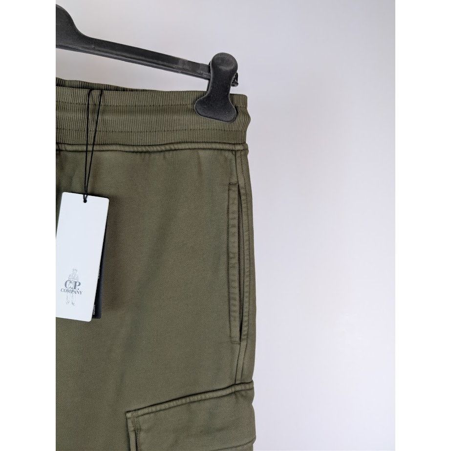 C.P. Company o1rshd1 Brushed Emerized Diagonal Sweatpants Cargo Pant Size US 34 / EU 50 - 4 Thumbnail