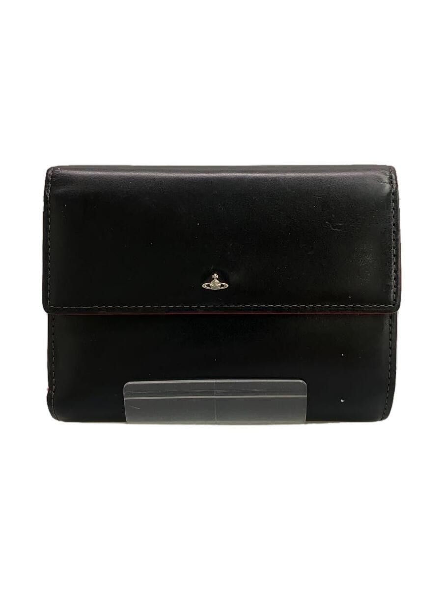 Vivienne Westwood Vivienne Westwood Plain Lthr Bi-Fold Wallet Black Size ONE SIZE - 1 Thumbnail