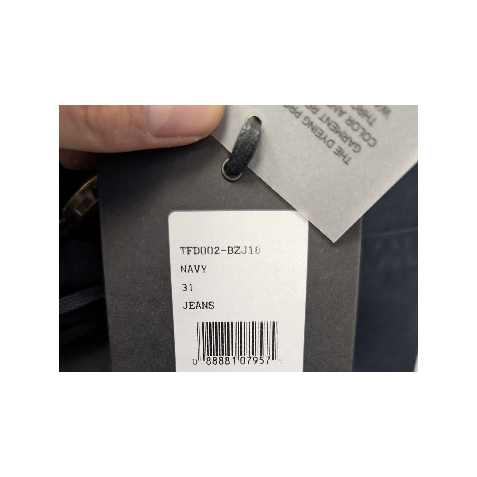 Tom Ford o1rshd1 Straight Fit Denim Jeans Size US 31 - 22 Thumbnail