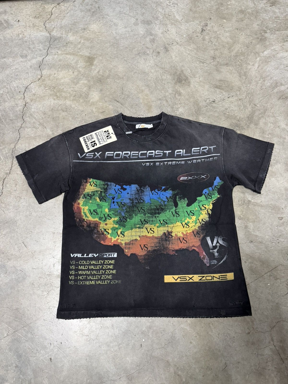Vale Lives Forever Weatherman T-Shirt