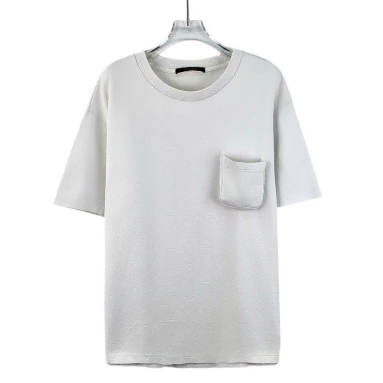 Louis Vuitton Louis Vuitton white logo full print short sleeves Size US XL / EU 56 / 4 - 1 Thumbnail