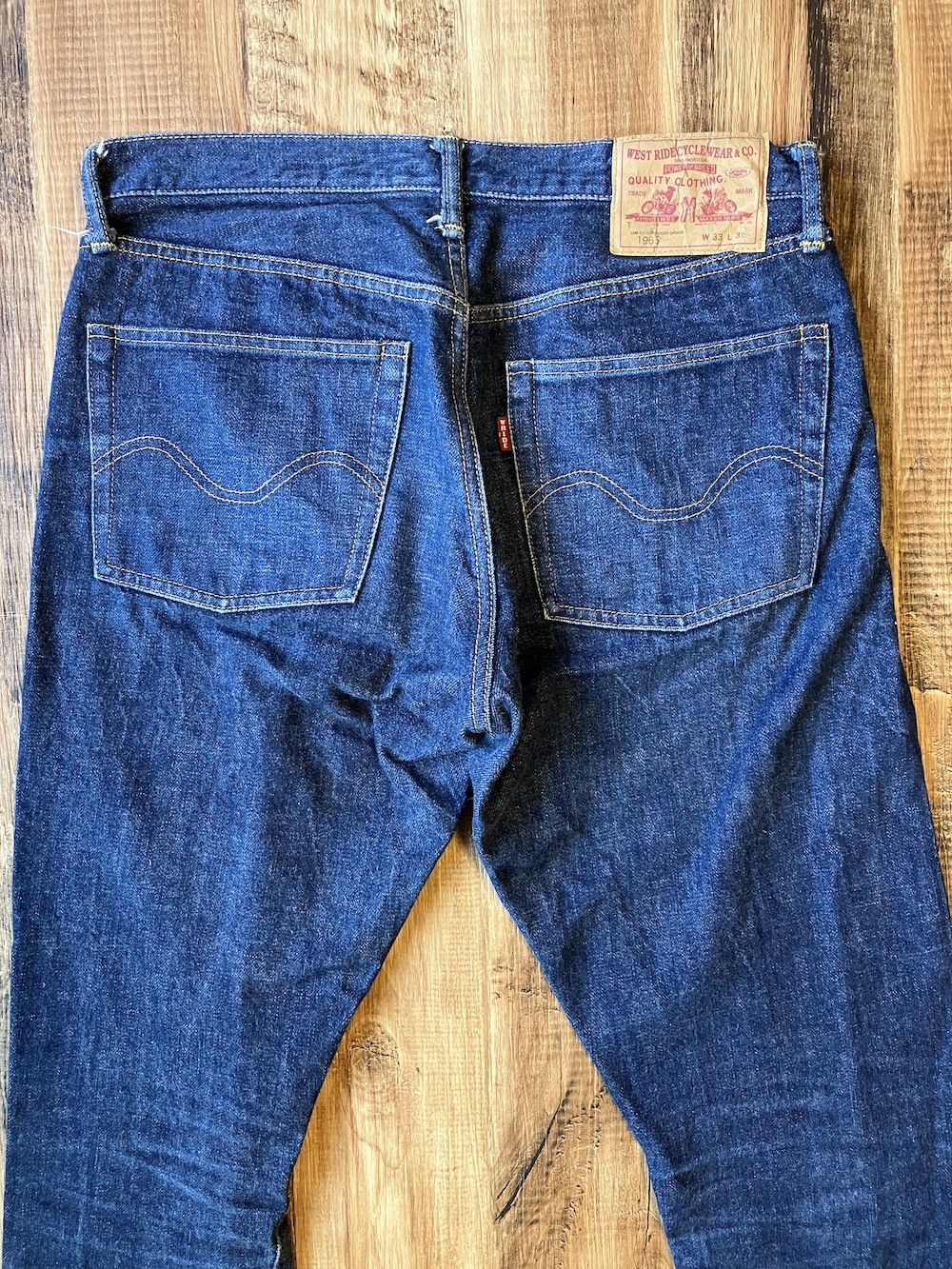 Japanese Brand WESTRIDE 1965ET W31 x L33 Japanese Selvedge Denim Size US 31 - 10 Thumbnail