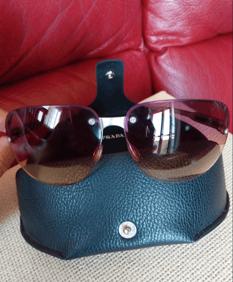 Prada PRADA Sunglasses Star Sport Red Tab Shield Mask Symbole Size ONE SIZE - 2 Thumbnail