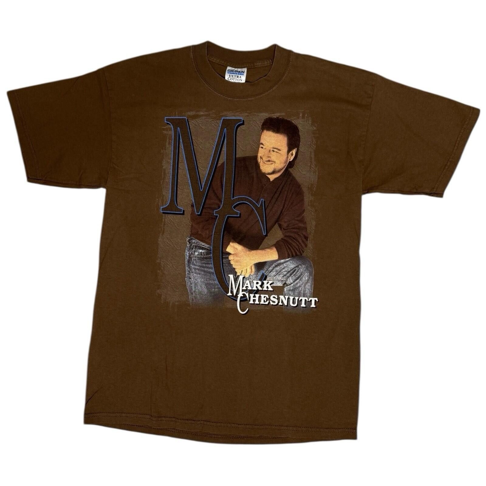 Gildan 90s Country Singer Mark Chesnutt 1999 Tour Concert Shirt L Size US L / EU 52-54 / 3 - 1 Thumbnail