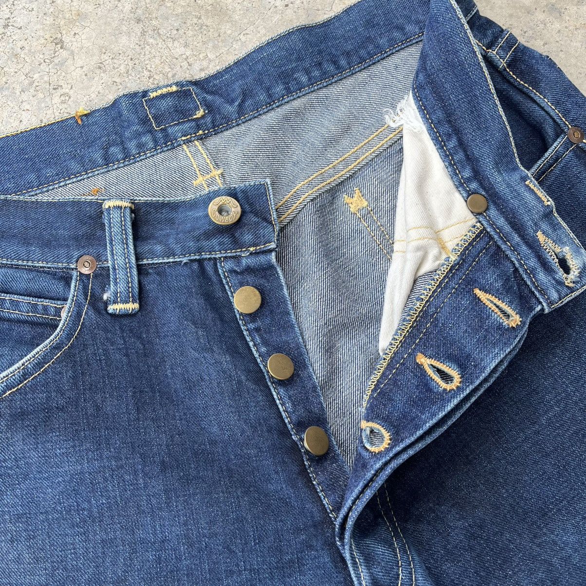 Warehouse & Co. Vintage Warehouse Jeans Replica Lee 1940s Straight Selvedge Size US 30 / EU 46 - 2 Thumbnail