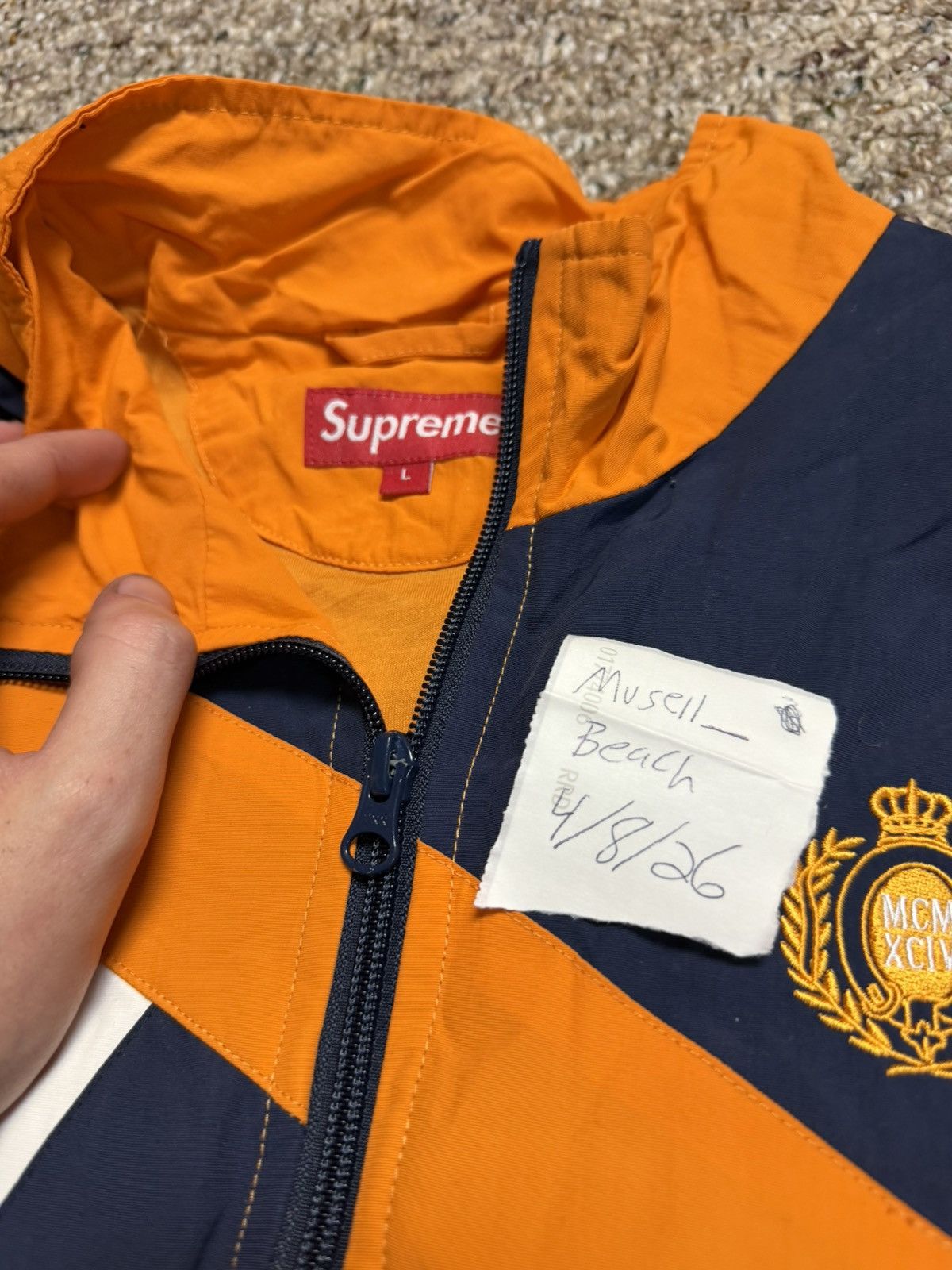 Supreme Supreme x mcm windbreaker Size US L / EU 52-54 / 3 - 3 Thumbnail