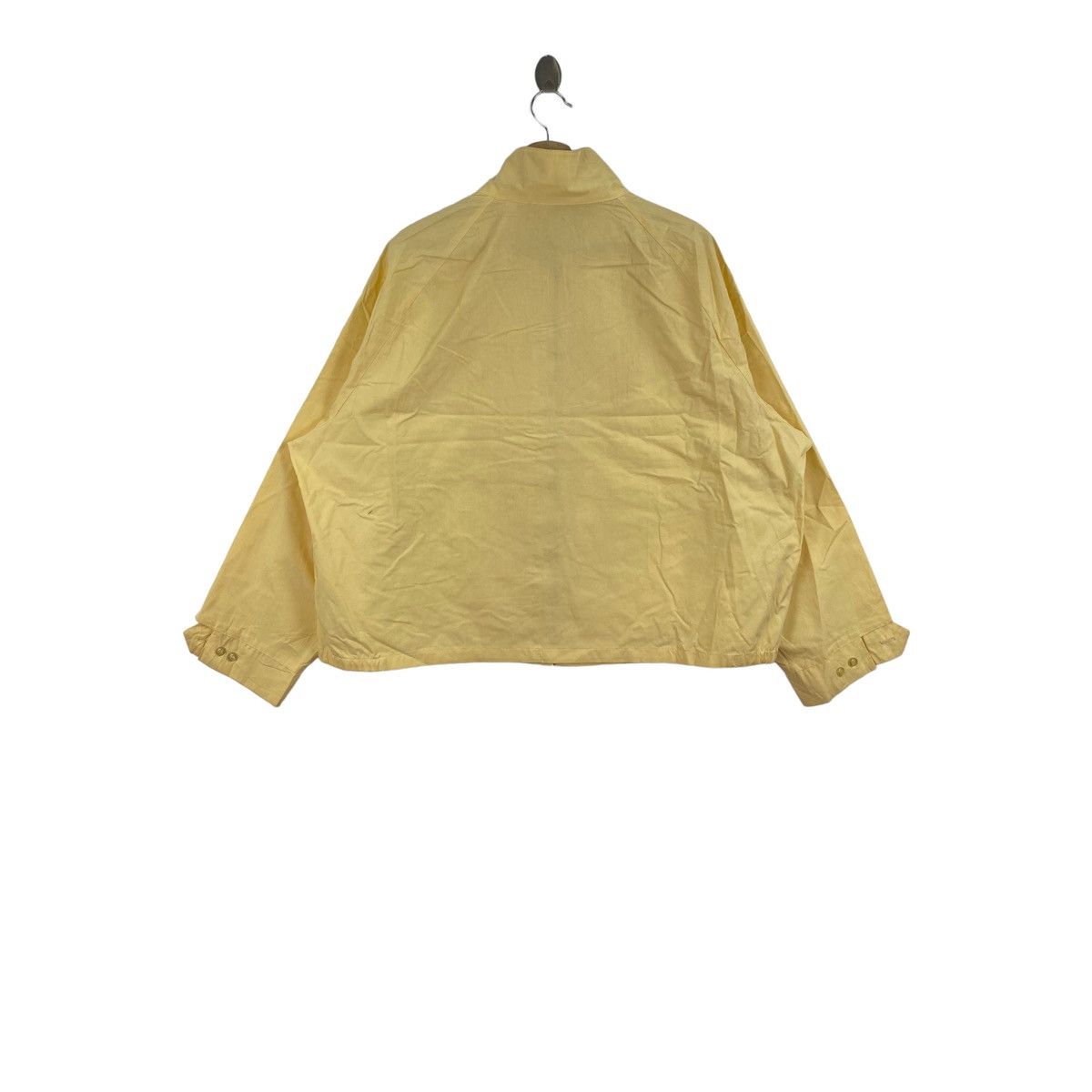 Vintage Vintage WEATHER BREAKER USA Brand Linen Yellow Bomber Jacket Size US XXL / EU 58 / 5 - 2 Thumbnail