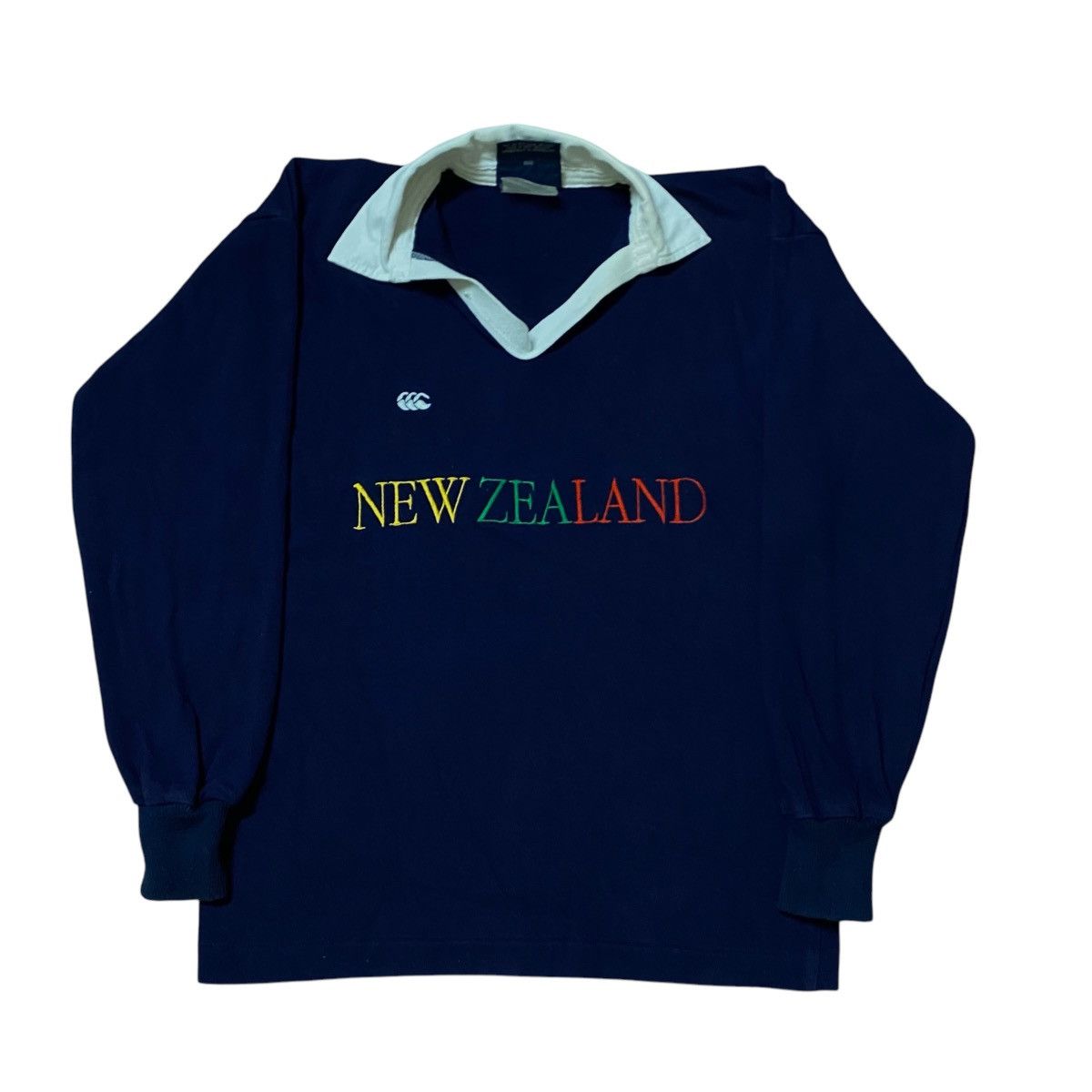 Canterbury of New Zealand × Vintage Vintage 90s Canterbury of New Zealand Polos Sweatshirts Size US S / EU 44-46 / 1 - 1 Thumbnail