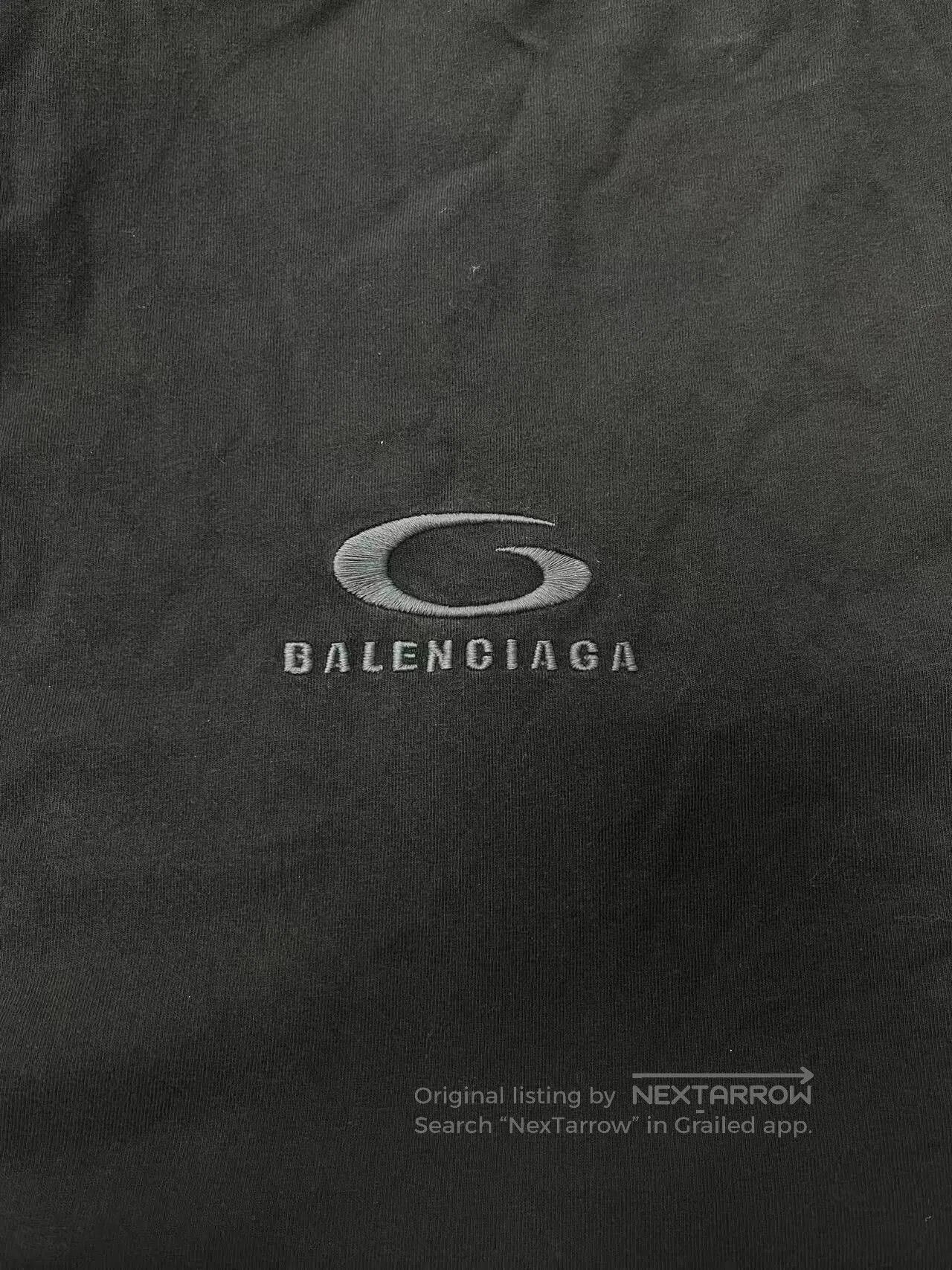 Balenciaga balenciaga embroidered cotton t. Size US M / EU 48-50 / 2 - 3 Thumbnail