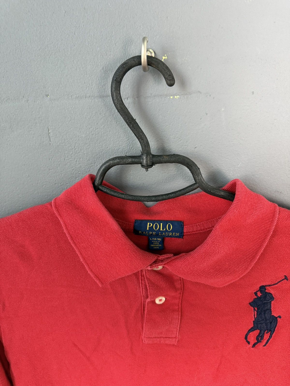 Polo Ralph Lauren Vintage big pony red polo Ralph Lauren tee Size US S / EU 44-46 / 1 - 3 Thumbnail