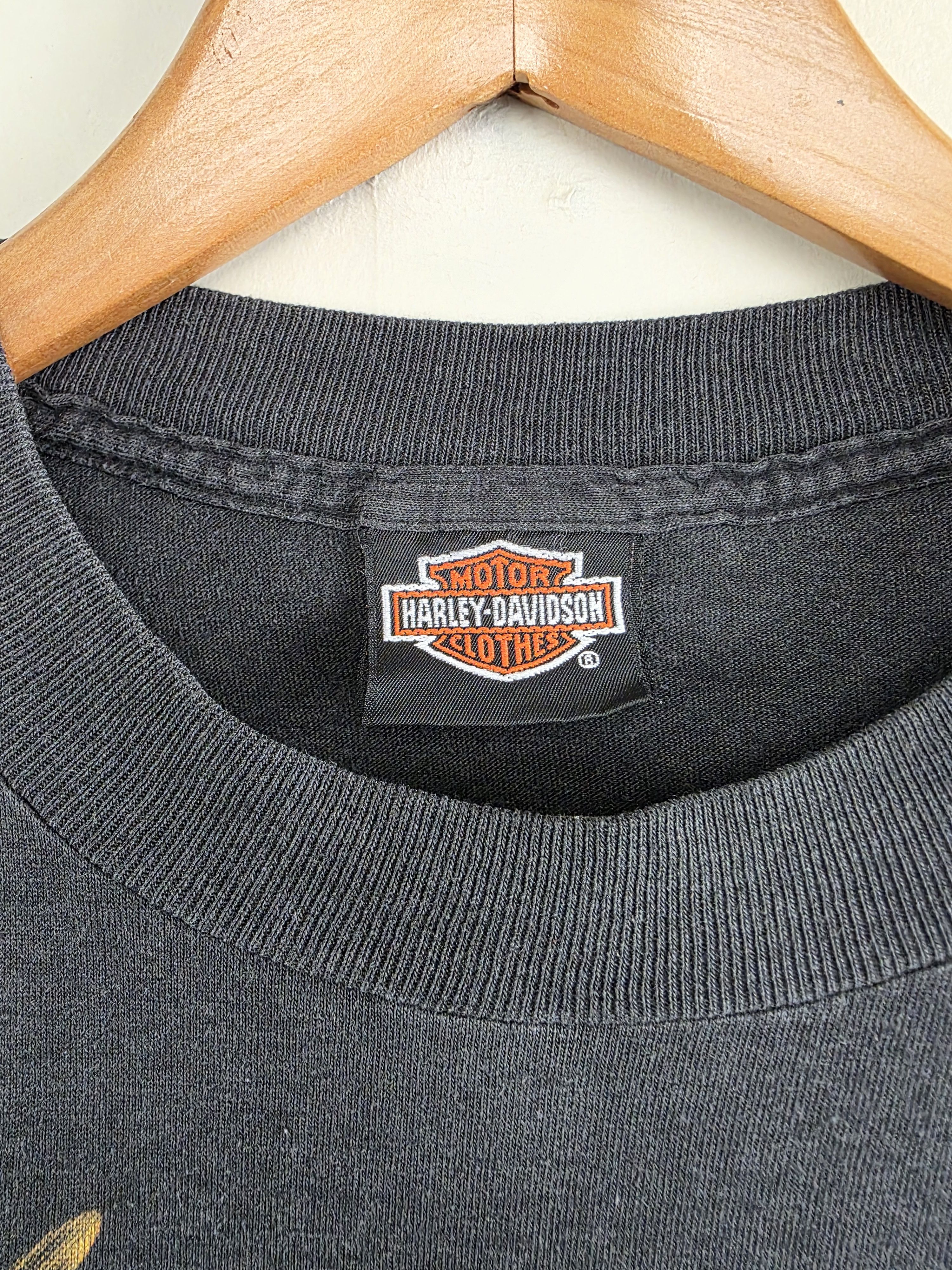 Harley Davidson × Vintage 1989 Live to ride Harley Davidson 3D Emblem XL 21.5" 29" Size US XL / EU 56 / 4 - 5 Thumbnail