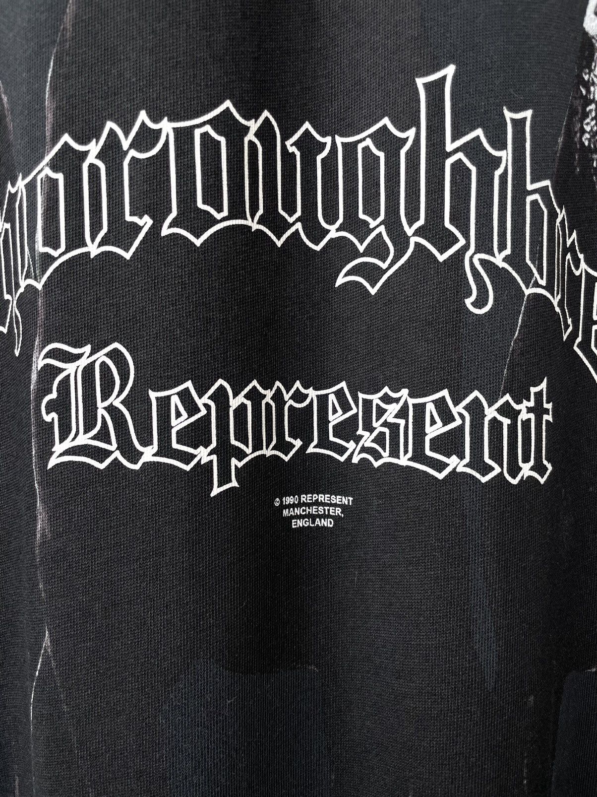 Represent Clo. Represent Clo Thoroughbred Doberman Faded Oversized T-Shirt Size US L / EU 52-54 / 3 - 4 Thumbnail