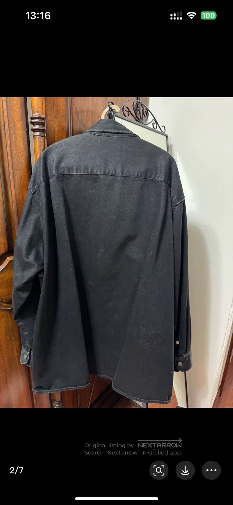 Raf Simons Raf Simons 19ss portrait shirt Size US M / EU 48-50 / 2 - 2 Thumbnail