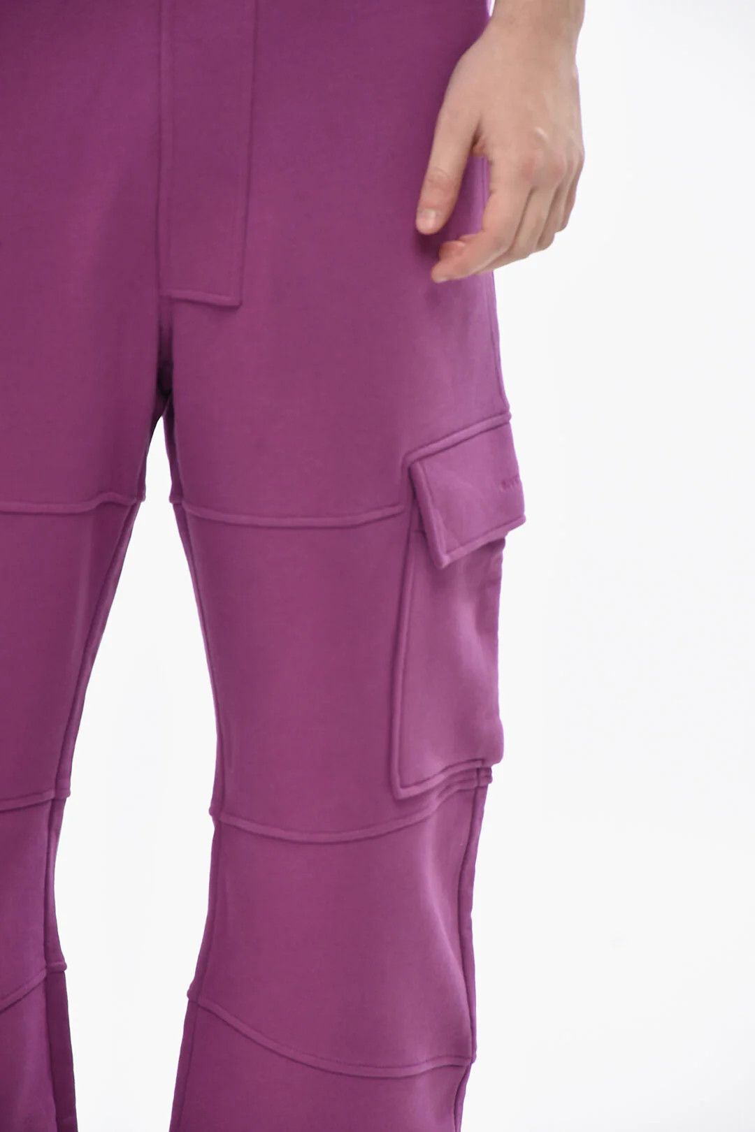 Givenchy og1mm0326 Cargo Straight-Leg Sweatpants & Joggers in Purple Size US 30 / EU 46 - 3 Thumbnail