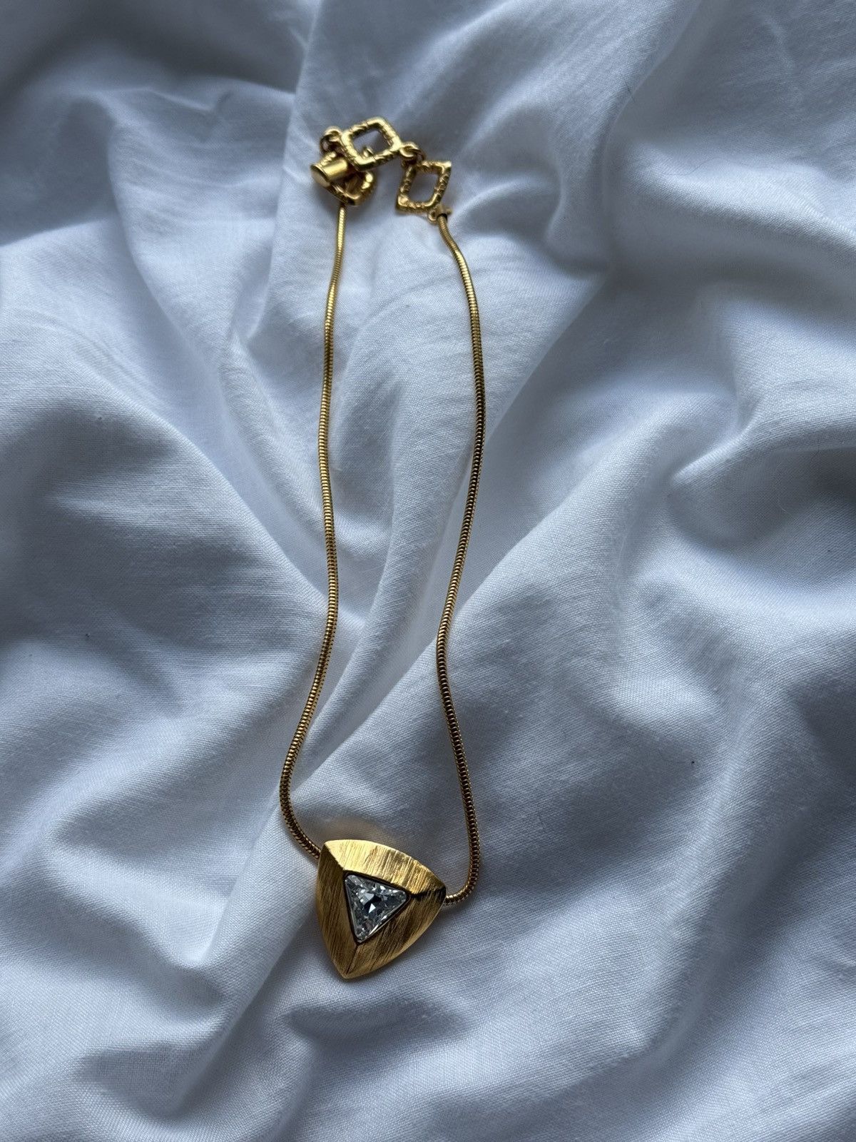 Yves Saint Laurent Yves Saint Laurent YSL Arty 1980 Swarovski Necklace Size ONE SIZE - 1 Thumbnail