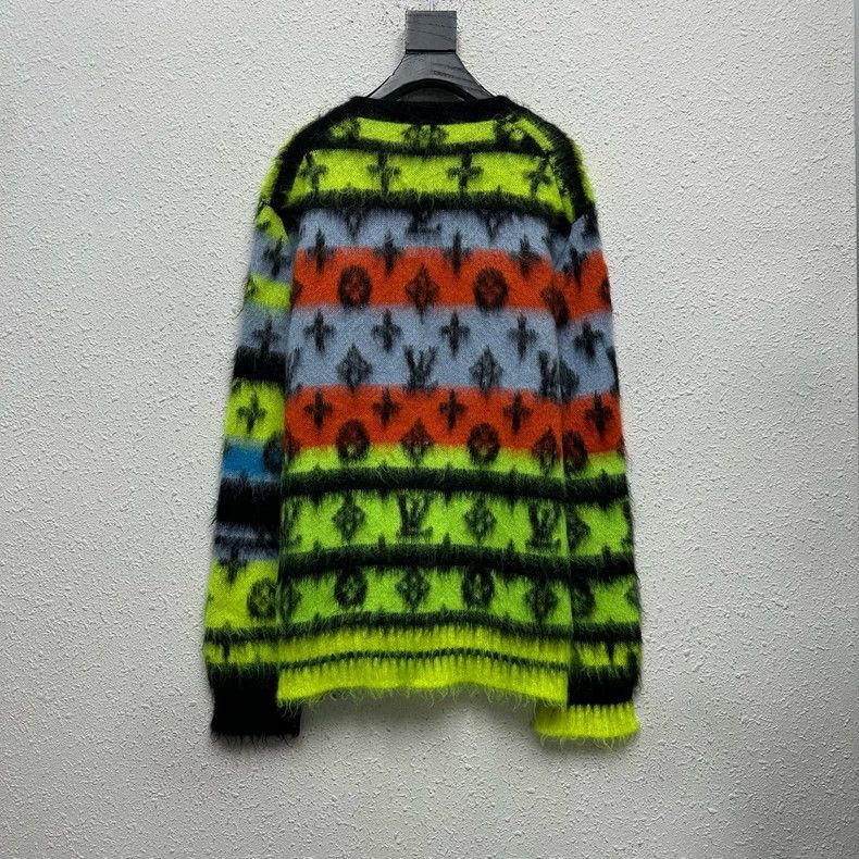 Louis Vuitton Louis Vuitton FW22 Mohair Knitted Cardigan shirt 2502-Nexta Size US L / EU 52-54 / 3 - 2 Thumbnail