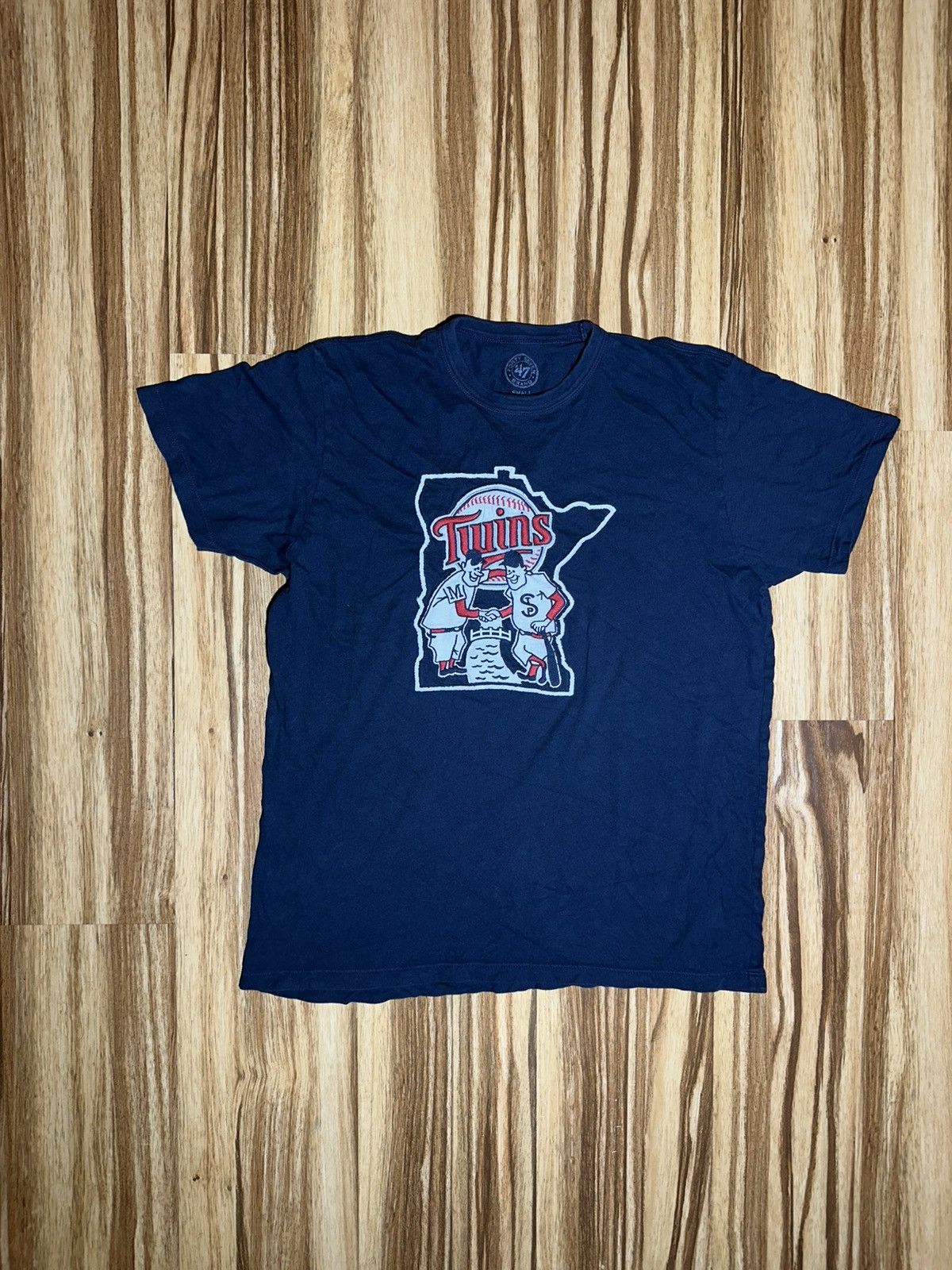 47 Brand 47 Brand Dark Blue Minnesota Twins baseball Tshirt Size S / US 4 / IT 40 - 1 Thumbnail