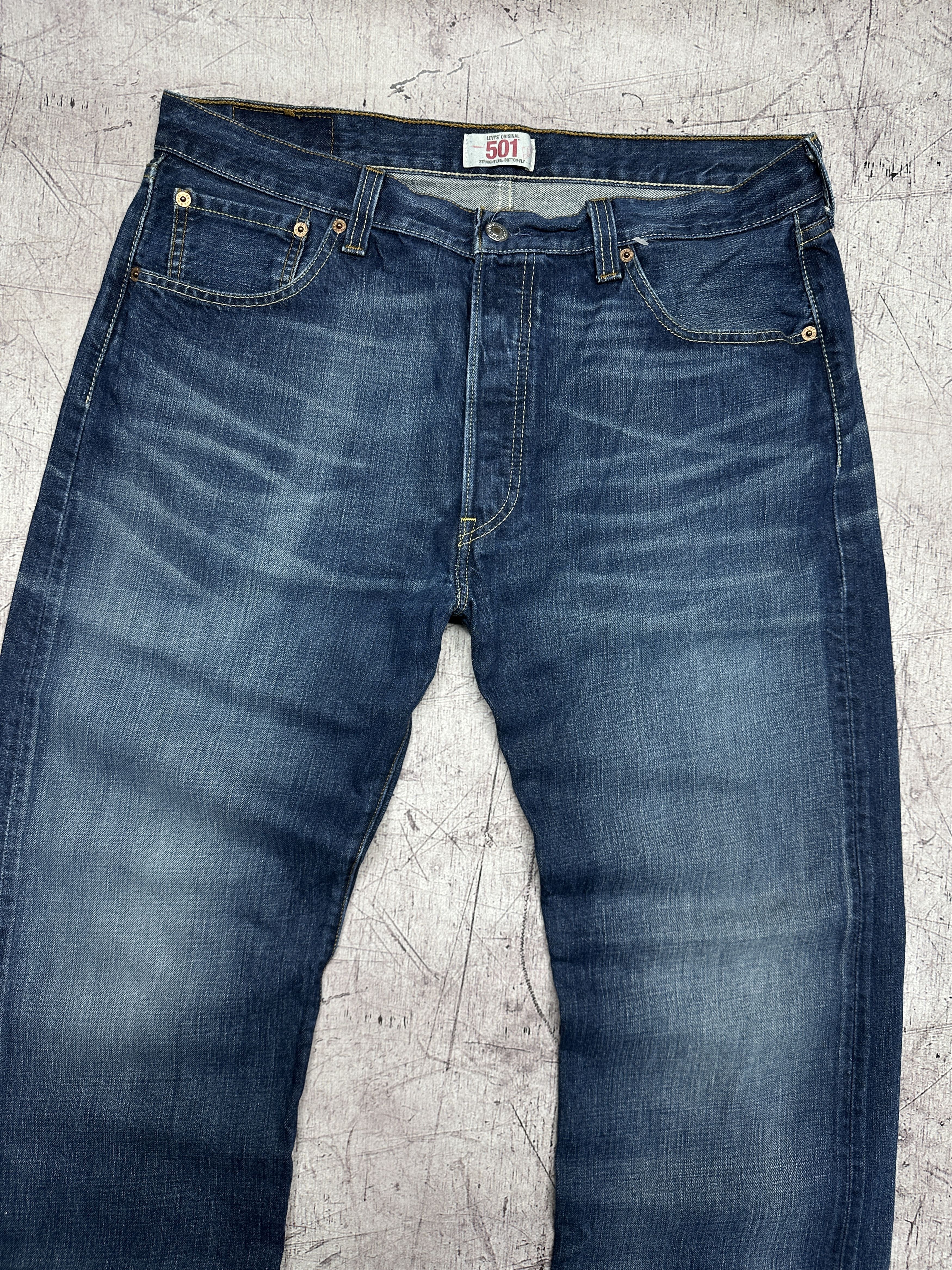 Levi's Levi's 501 Mens Denim Pants Jeans Size 36 x 30 Size US 36 / EU 52 - 7 Thumbnail
