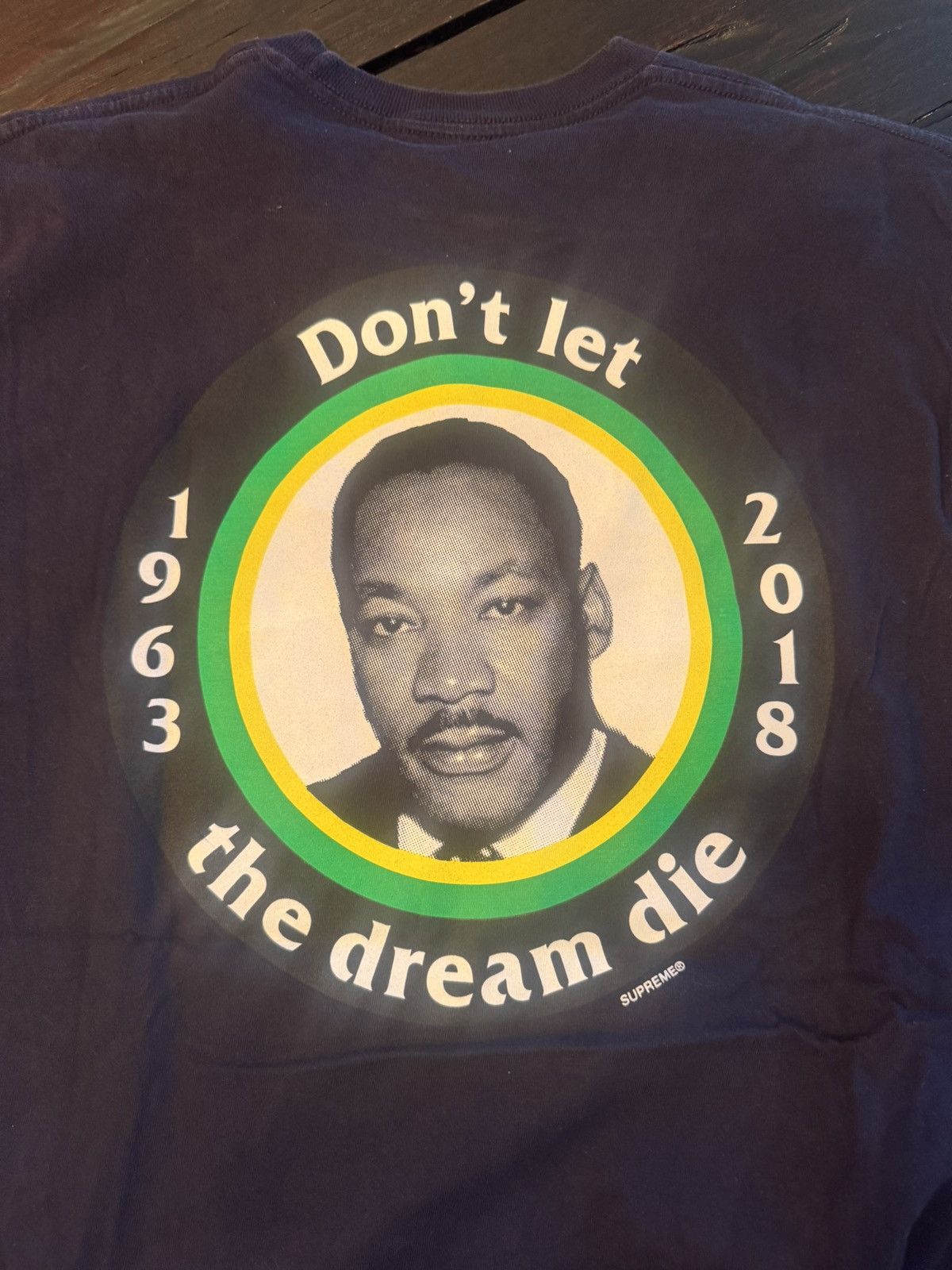 Supreme Supreme MLK Dream Tee SS18 Size US L / EU 52-54 / 3 - 4 Thumbnail