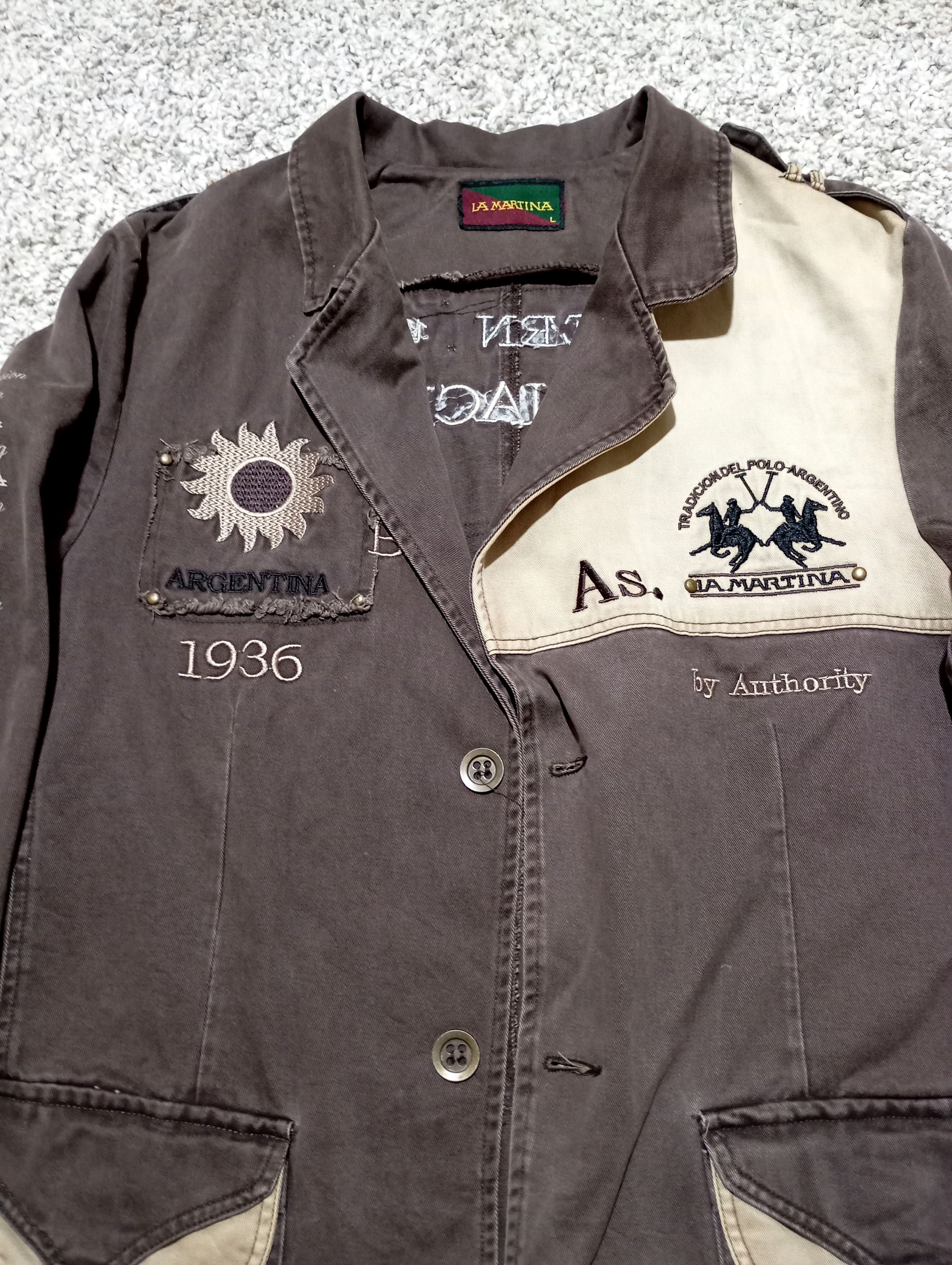 La Martina La Martina Blazer Vintage Jacket Avantgarde style Size US L / EU 52-54 / 3 - 4 Thumbnail