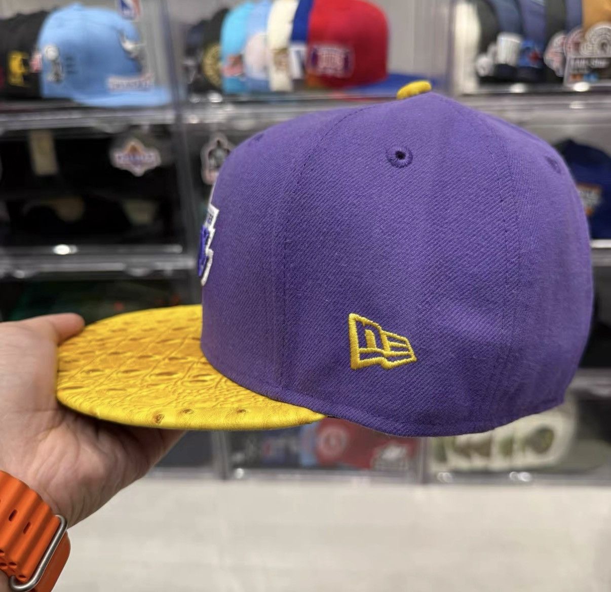 New Era New Era NBA Los Angeles Lakers Flat Brim Baseball Cap J32 Size ONE SIZE - 2 Thumbnail