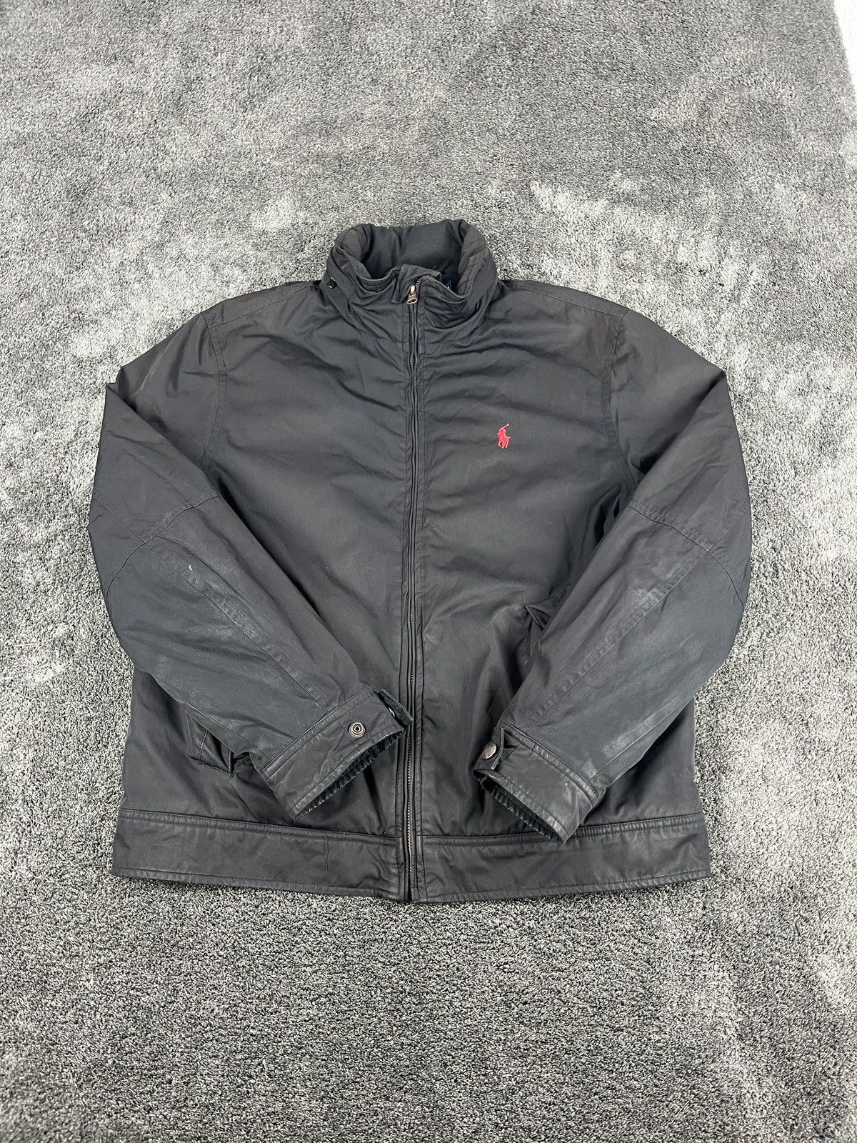 Ralph Lauren polo ralph lauren zip up jacket black w fleece - size m Size US M / EU 48-50 / 2 - 1 Thumbnail