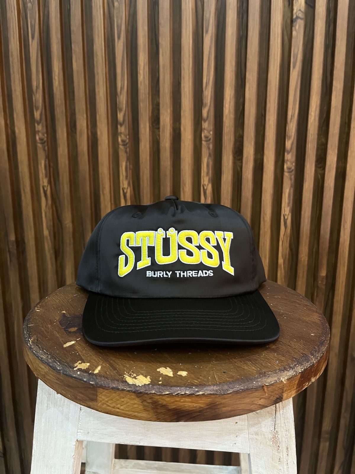 Stussy Cap Stussy Md Burly Threads Size ONE SIZE - 1 Thumbnail