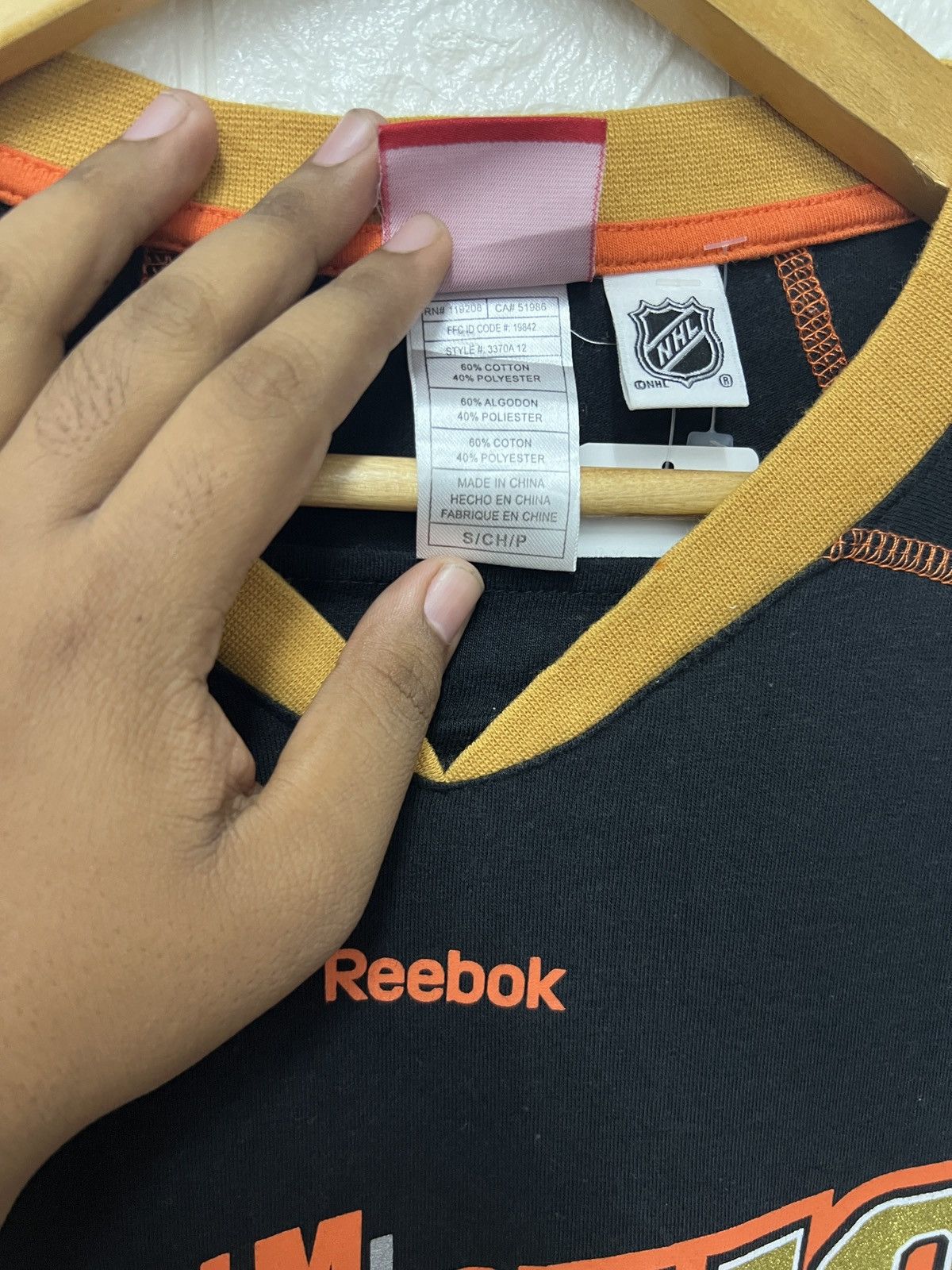 NHL × Reebok × Vintage REEBOK NHL YOUTH BOY'S ANAHEIM DUCKS Size US S / EU 44-46 / 1 - 4 Thumbnail