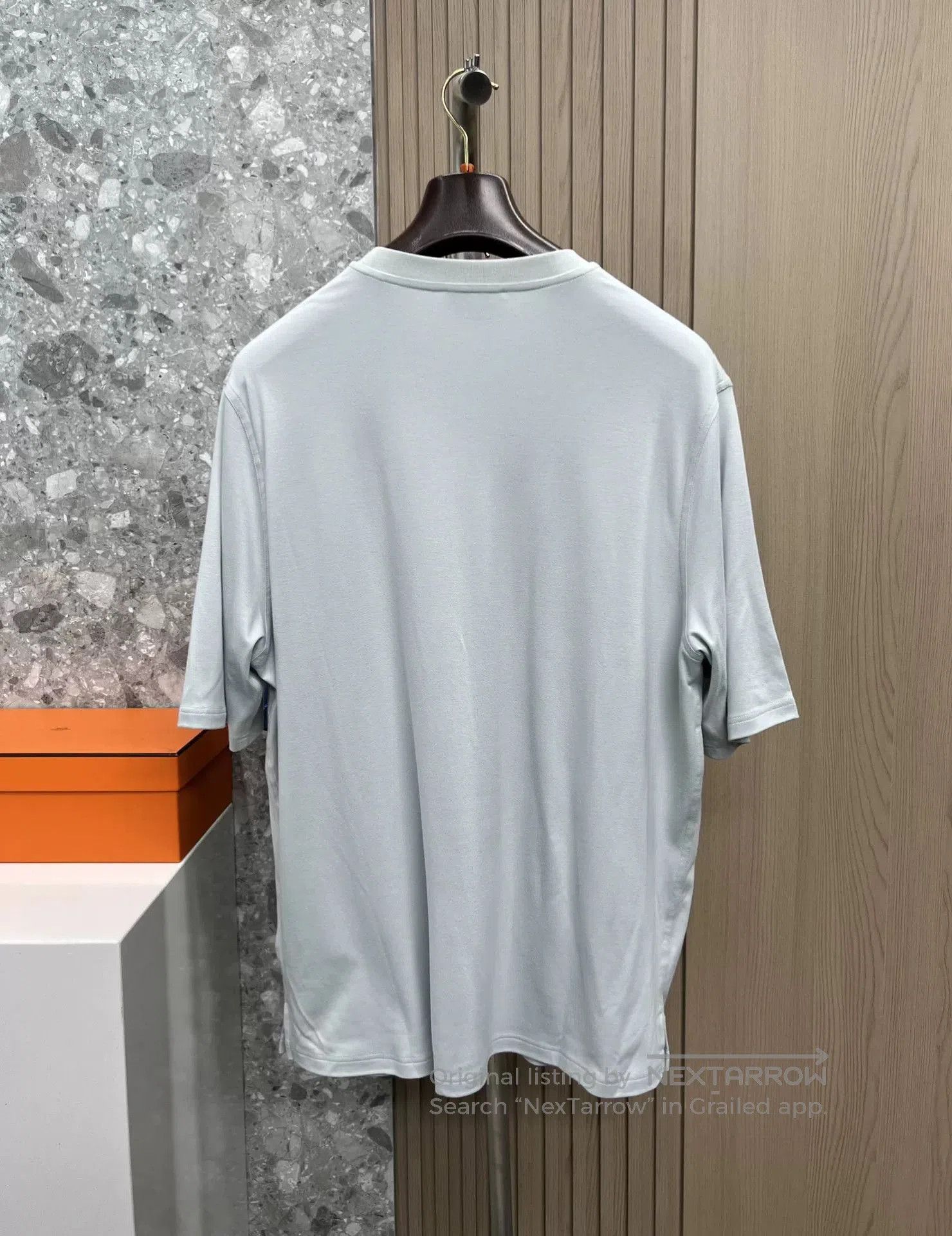 Hermes Hermes Cashmere Sea Island Cotton T-shirt. Size US XS / EU 42 / 0 - 5 Thumbnail