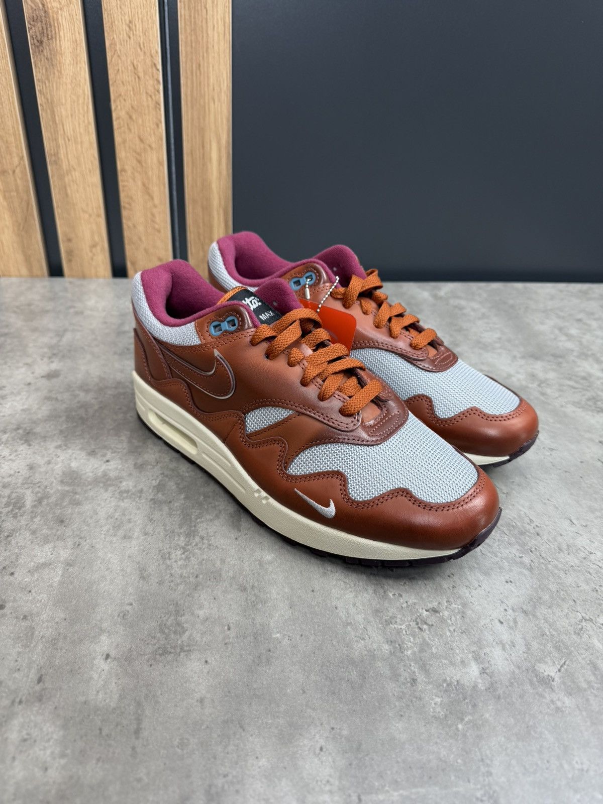 Nike Nike Air Max 1 Patta The Next Wave Dark Russet Size US 10 Size US 10 / EU 43 - 1 Thumbnail